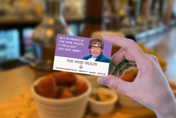 Loyalty cards design & printing in Banbury, Oxfordshire